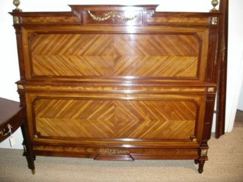 19th Century Mahogany Bed
